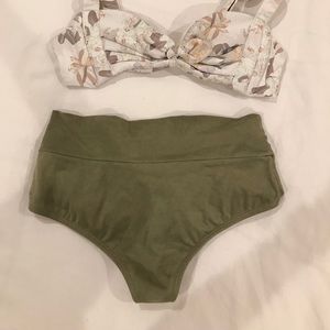 Montce velour high rise bottom